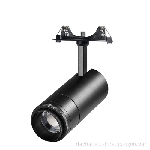Leica Zoom 30W COB Adjustable Track Lights for Hotels and Supermarkets